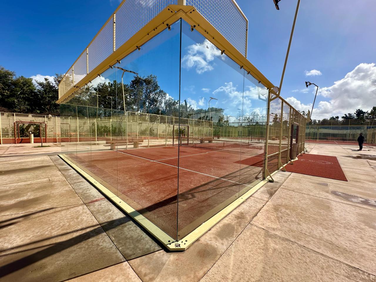 Court Full Panoramic MejorSet installé pour Everyday The Wellness Society, Bouskoura